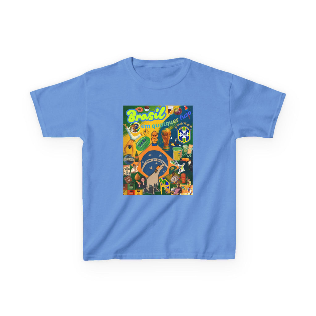 Unisex Kids 100% Algodão | Brasil em qualquer fuso!
