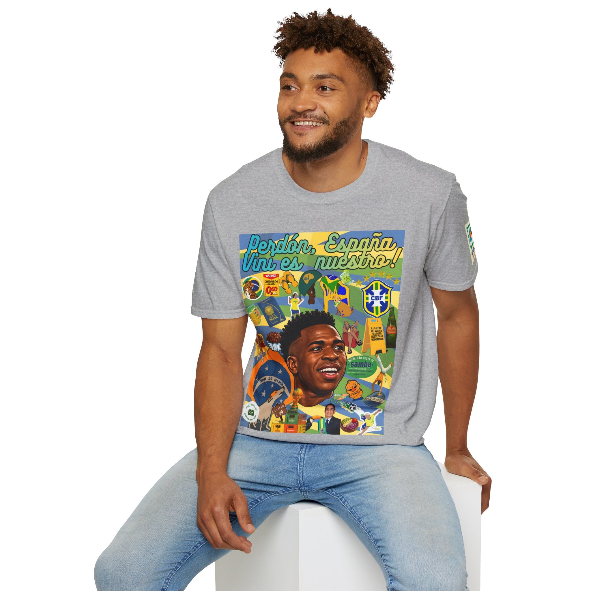 Unisex Graphic T-Shirt | Brasil x Espanha