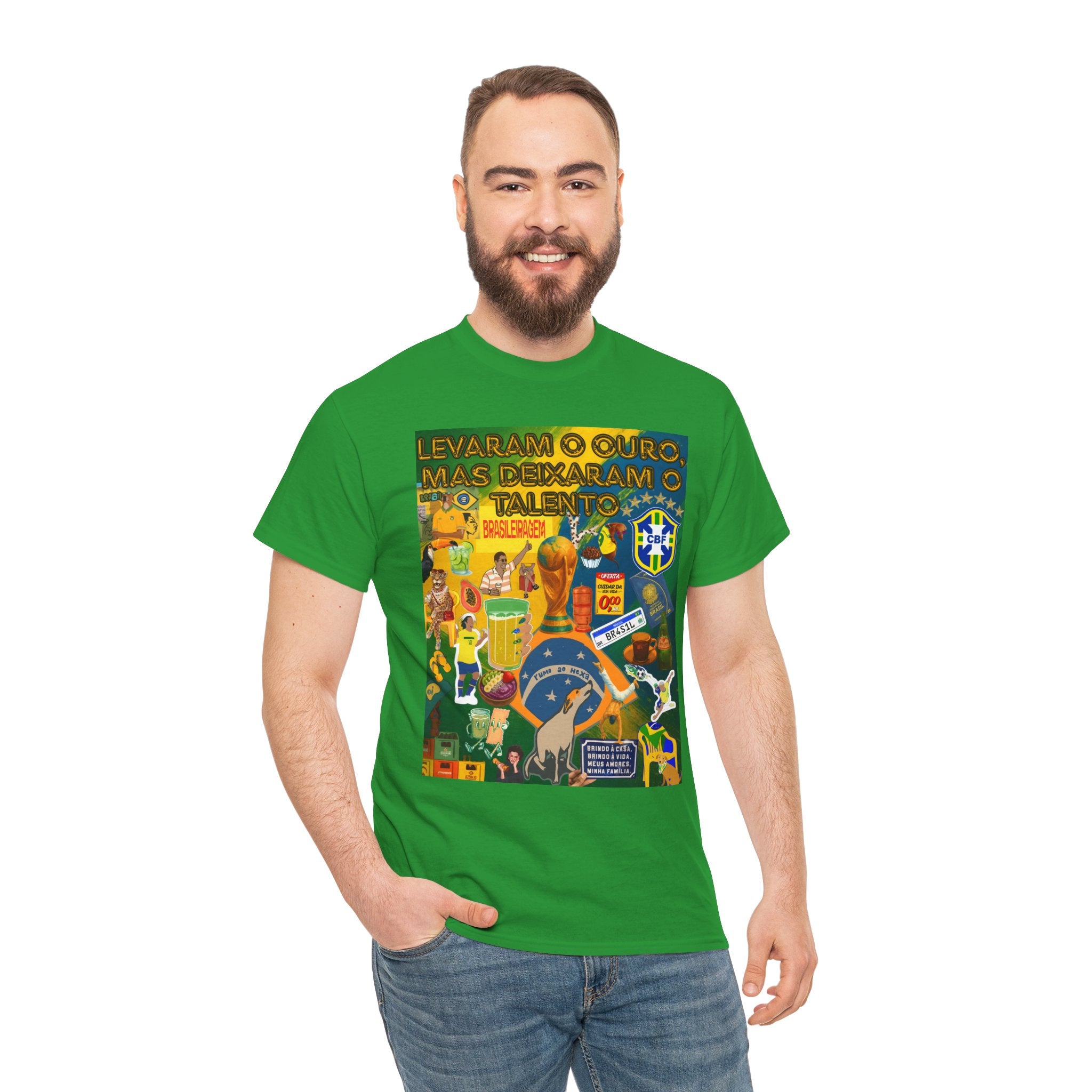 Unisex 100% Algodão OEKO-TEX®  | Brasil x Portugal