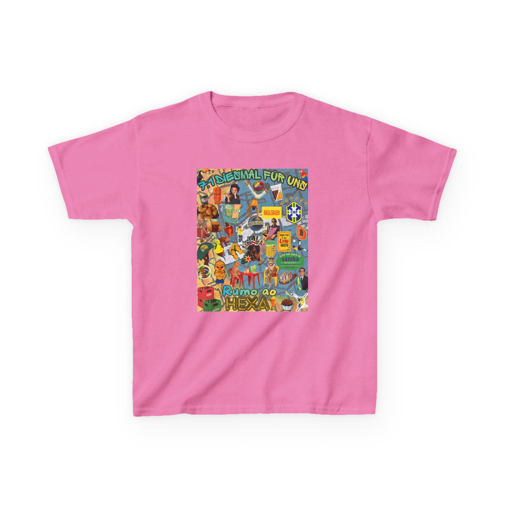 Unisex Kids 100% Algodão | Brasil x Alemanha