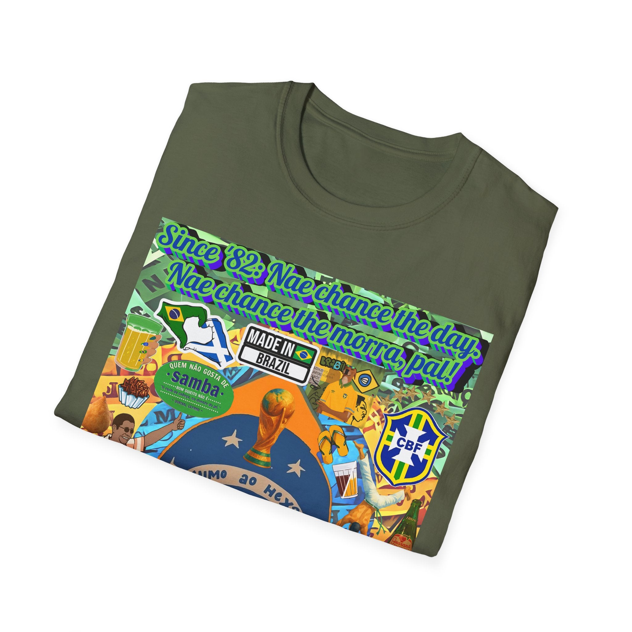 Unisex Graphic T-Shirt | Brasil x Escócia