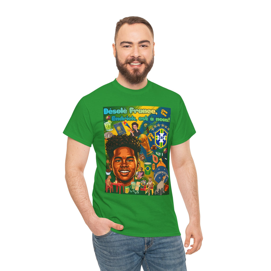 Unisex 100% Algodão OEKO-TEX®  | Brasil x França