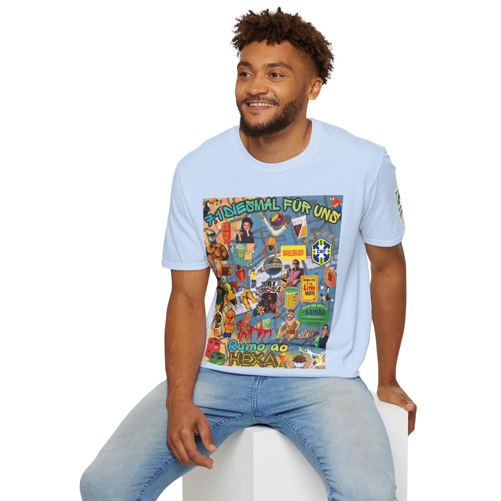 Unisex Graphic T-Shirt | Brasil x Alemanha