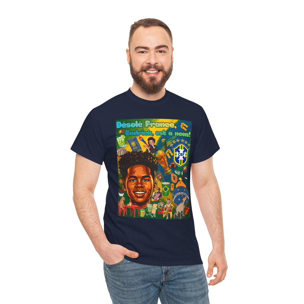 Unisex 100% Algodão OEKO-TEX®  | Brasil x França
