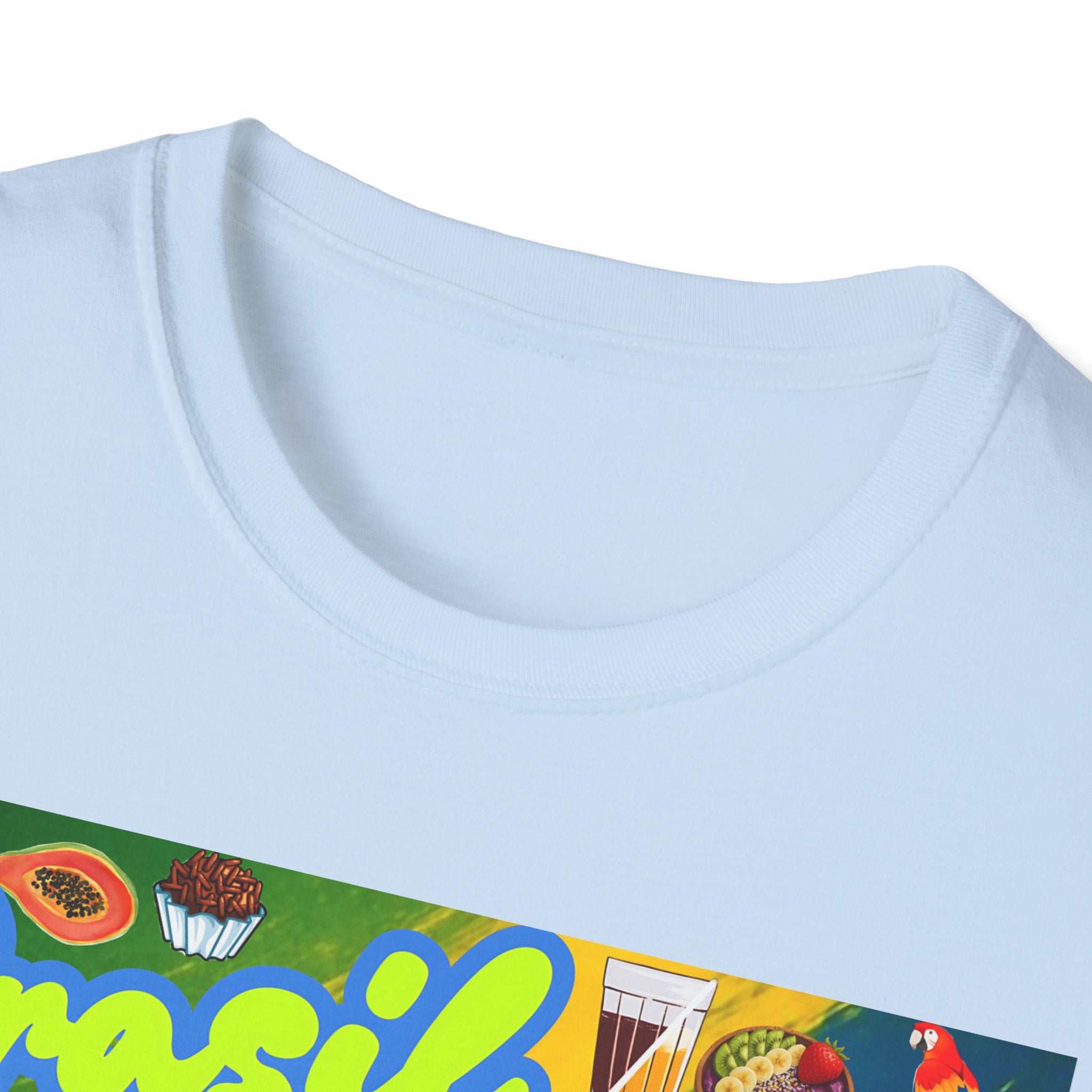 Unisex Graphic T-Shirt | Brasil em qualquer fuso.