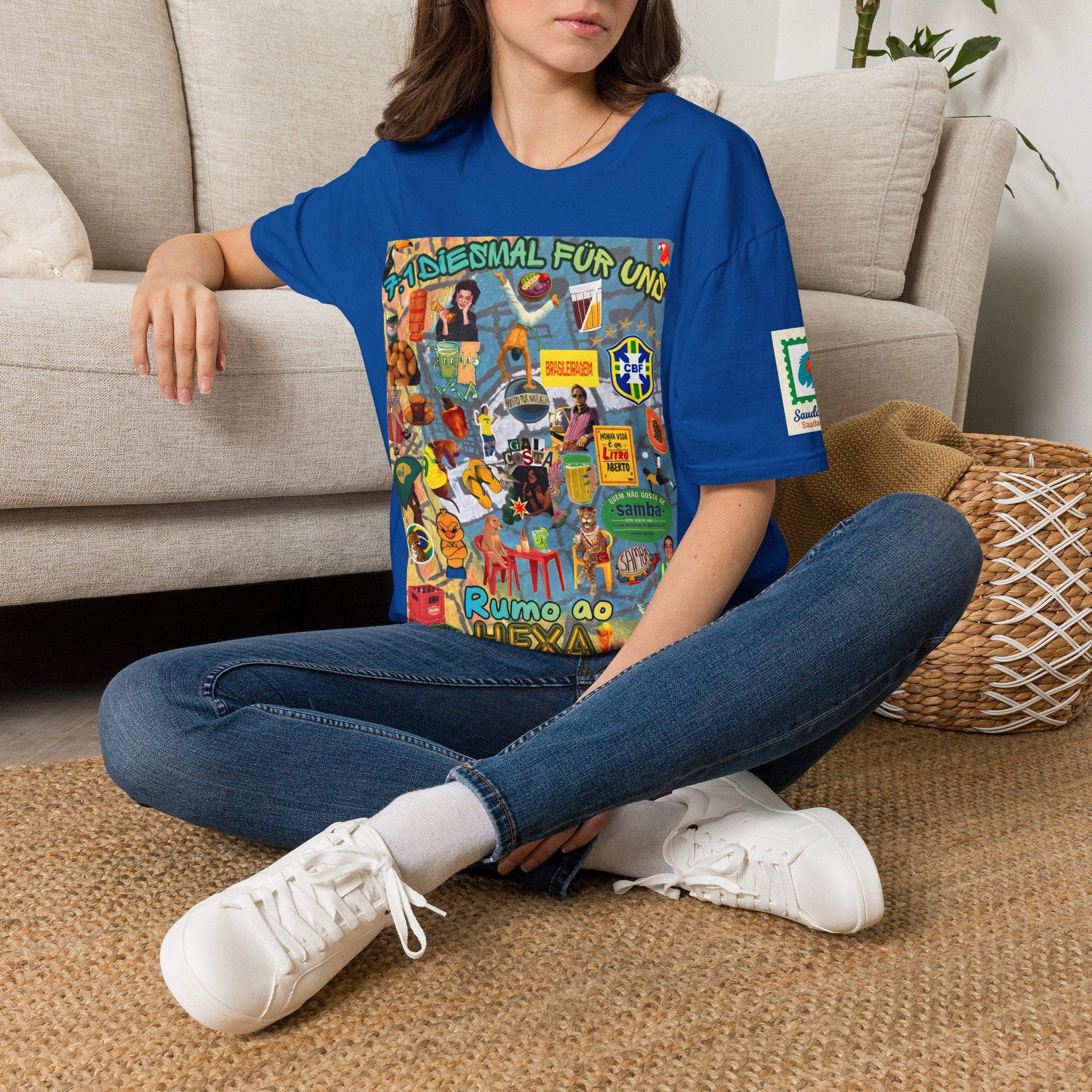 Unisex Graphic T-Shirt | Brasil x Alemanha