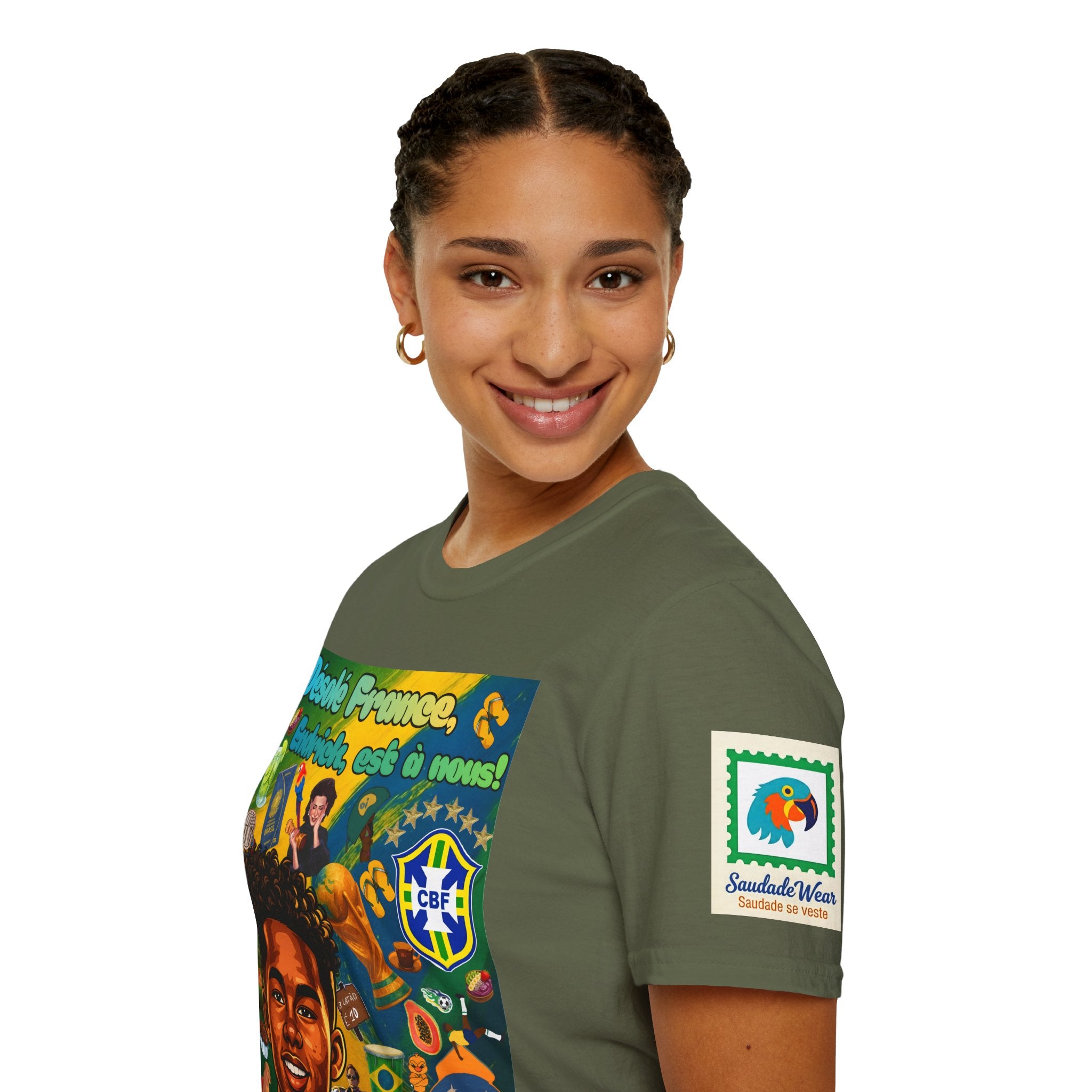 Unisex Graphic T-Shirt | Brasil x França