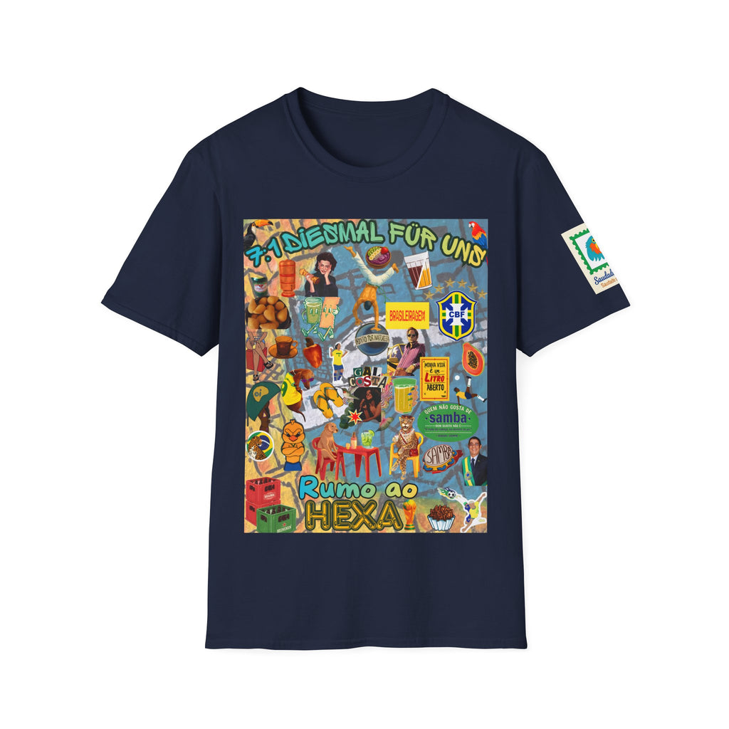 Unisex Graphic T-Shirt | Brasil x Alemanha