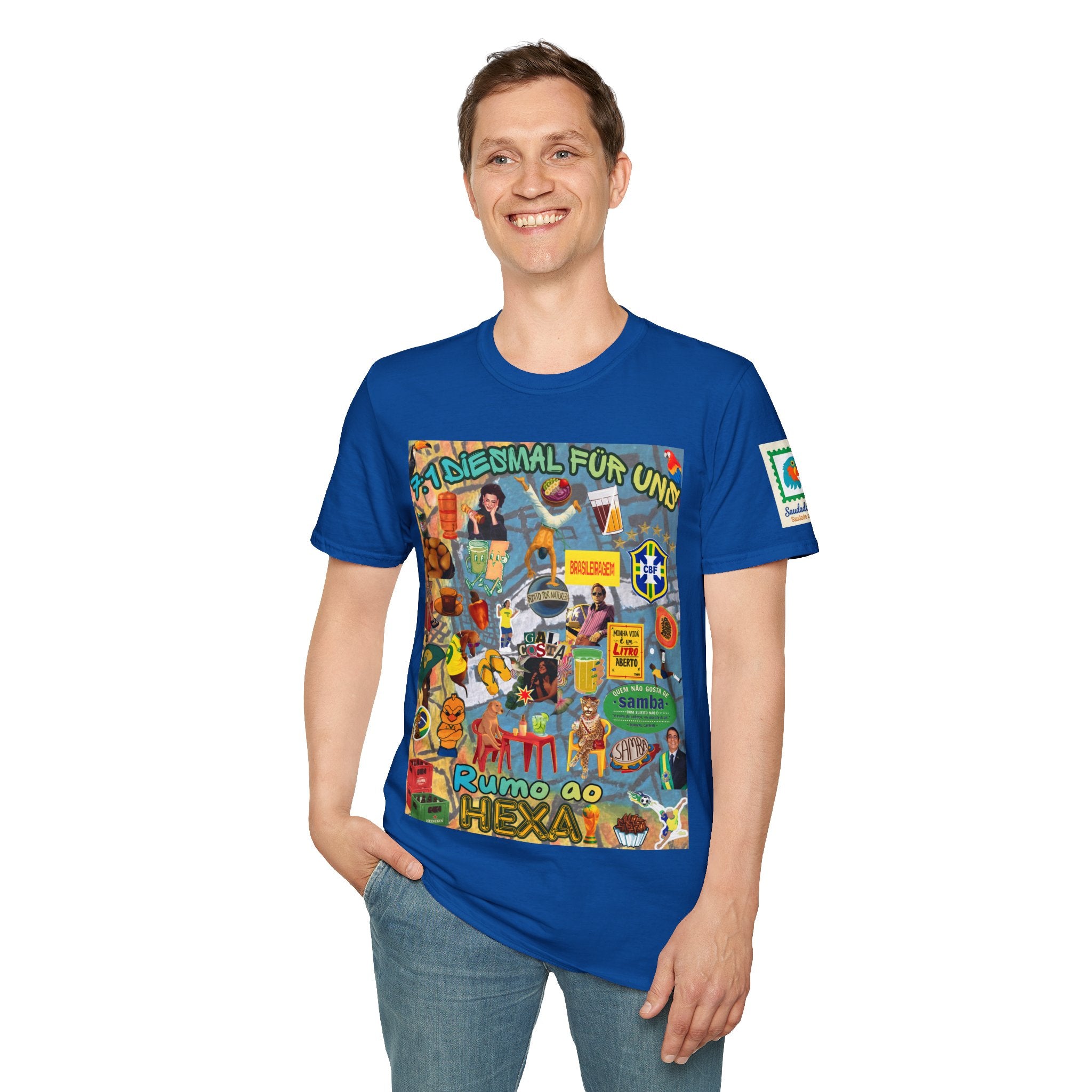 Unisex Graphic T-Shirt | Brasil x Alemanha