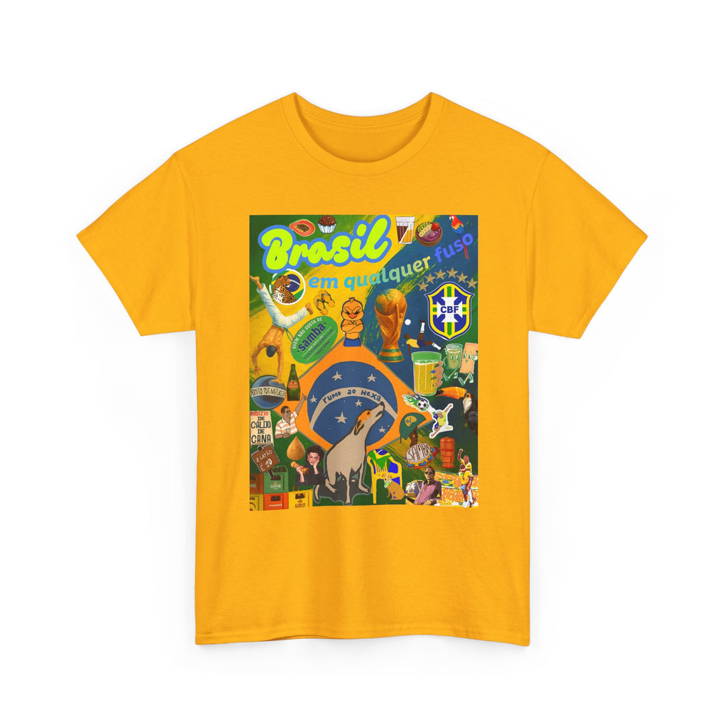 Unisex 100% Algodão OEKO-TEX®  | Brasil em qualquer fuso!