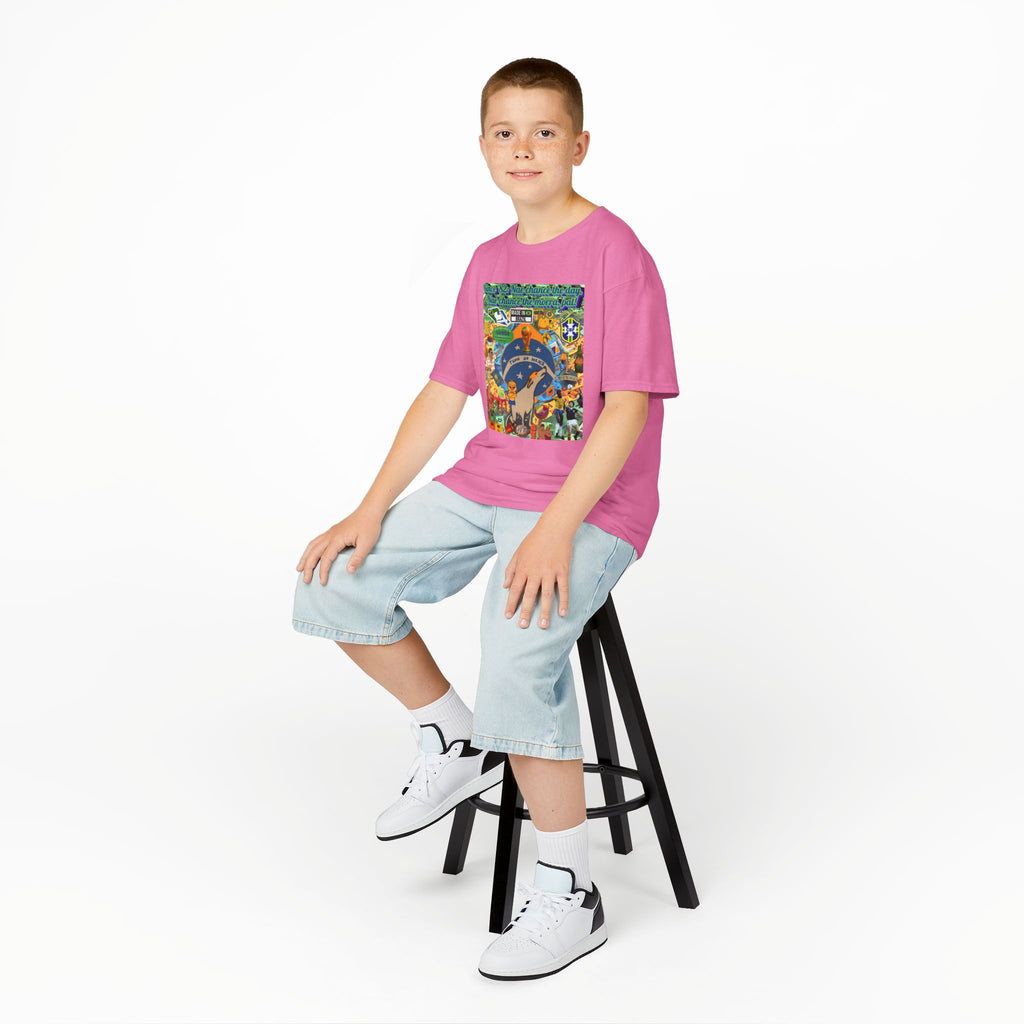 Unisex Kids 100% Algodão- Brasil x Escócia