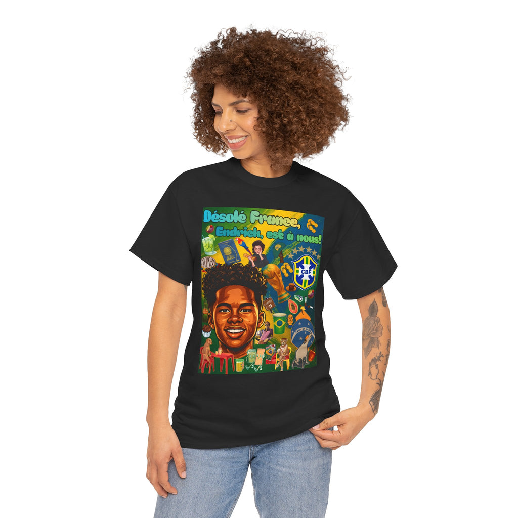Unisex 100% Algodão OEKO-TEX®  | Brasil x França