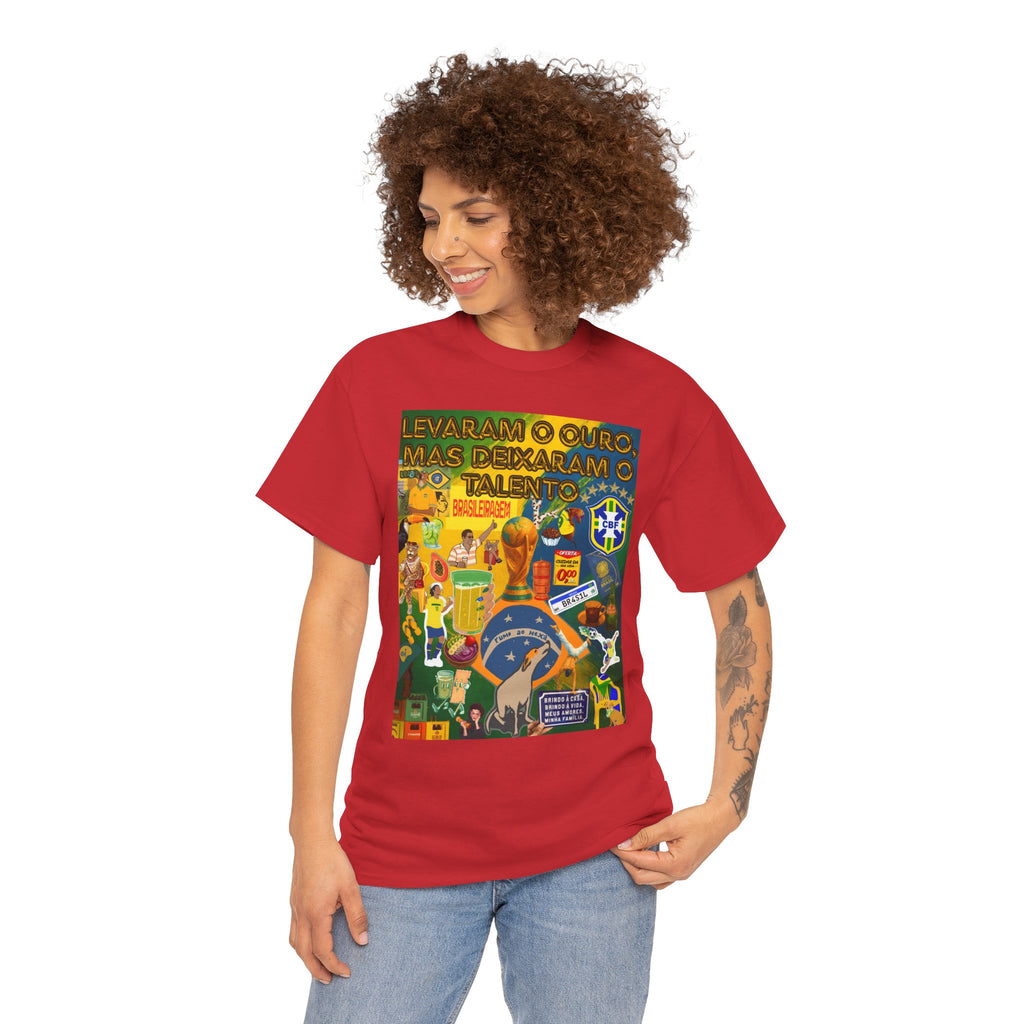 Unisex 100% Algodão OEKO-TEX®  | Brasil x Portugal