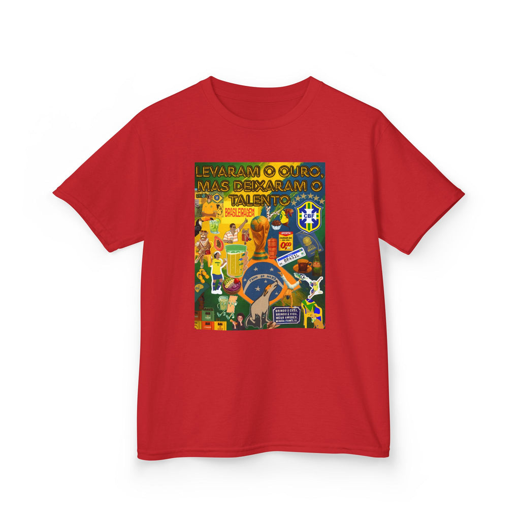 Unisex Kids 100% Algodão | Brasil x Portugal
