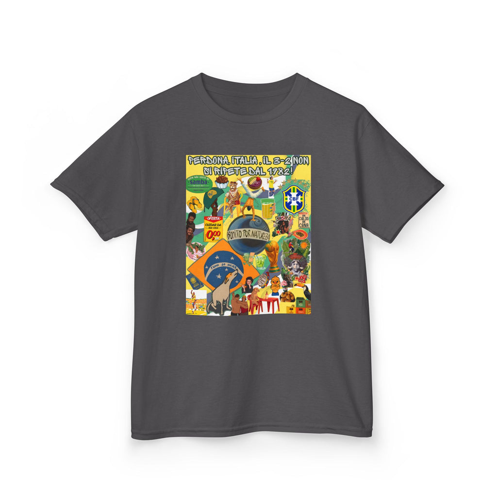 Unisex Kids 100% Algodão | Brasil x Itália