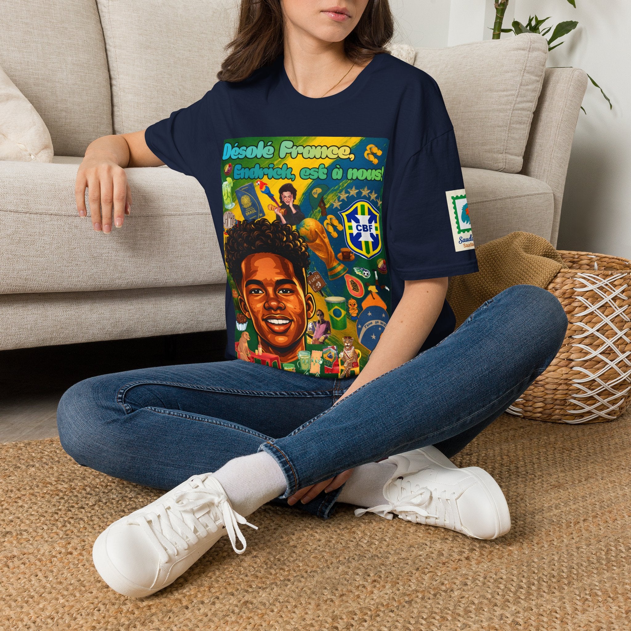 Unisex Graphic T-Shirt | Brasil x França