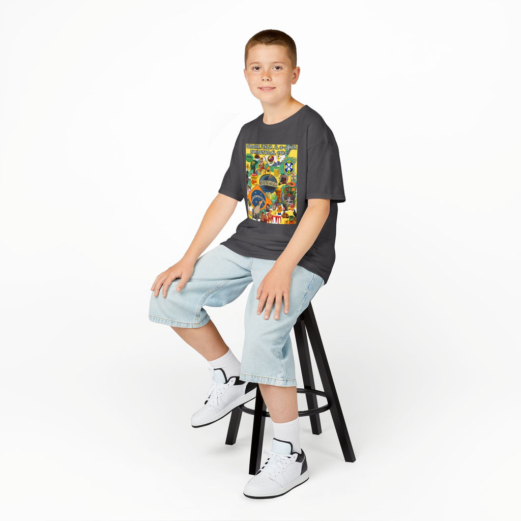 Unisex Kids 100% Algodão | Brasil x Itália