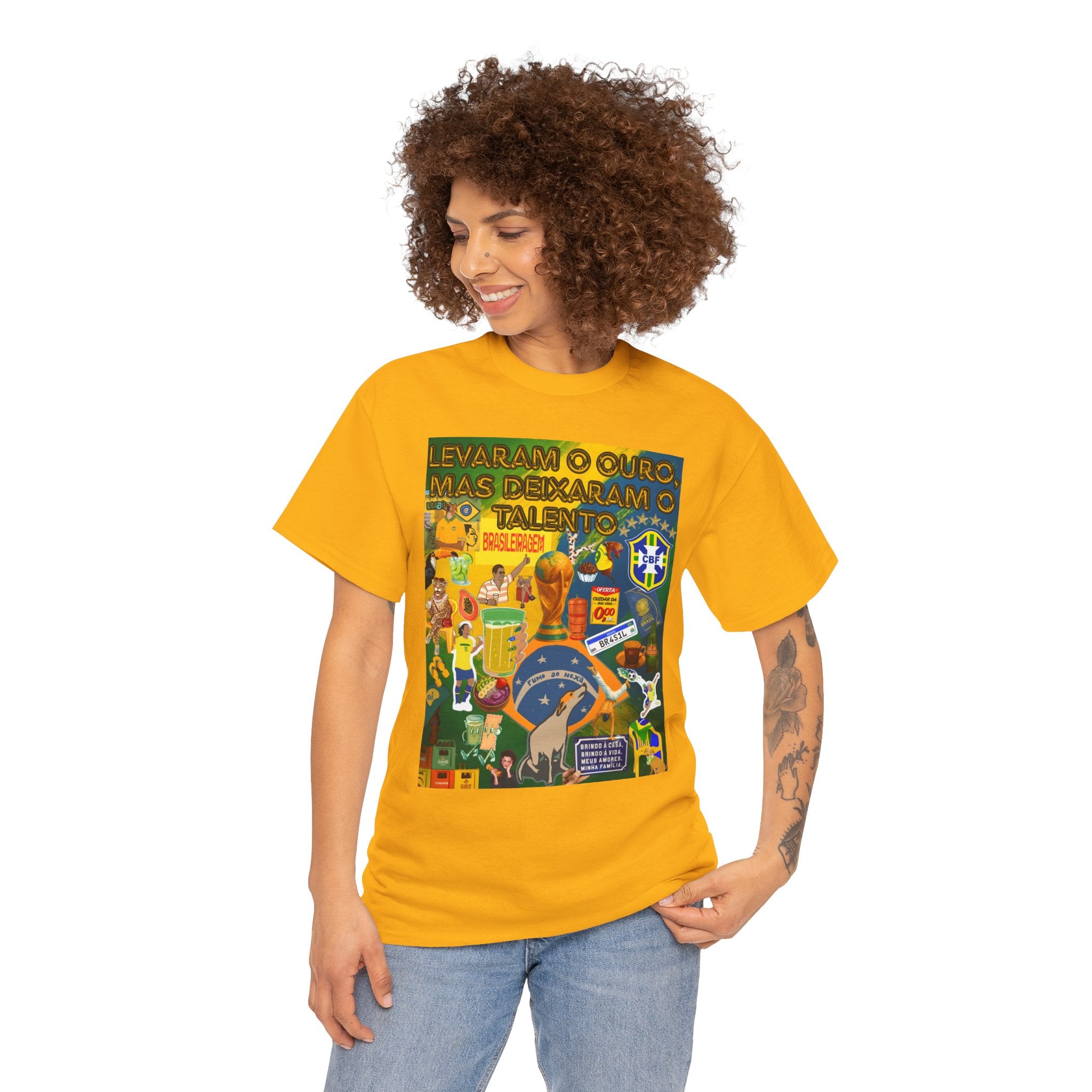 Unisex 100% Algodão OEKO-TEX®  | Brasil x Portugal