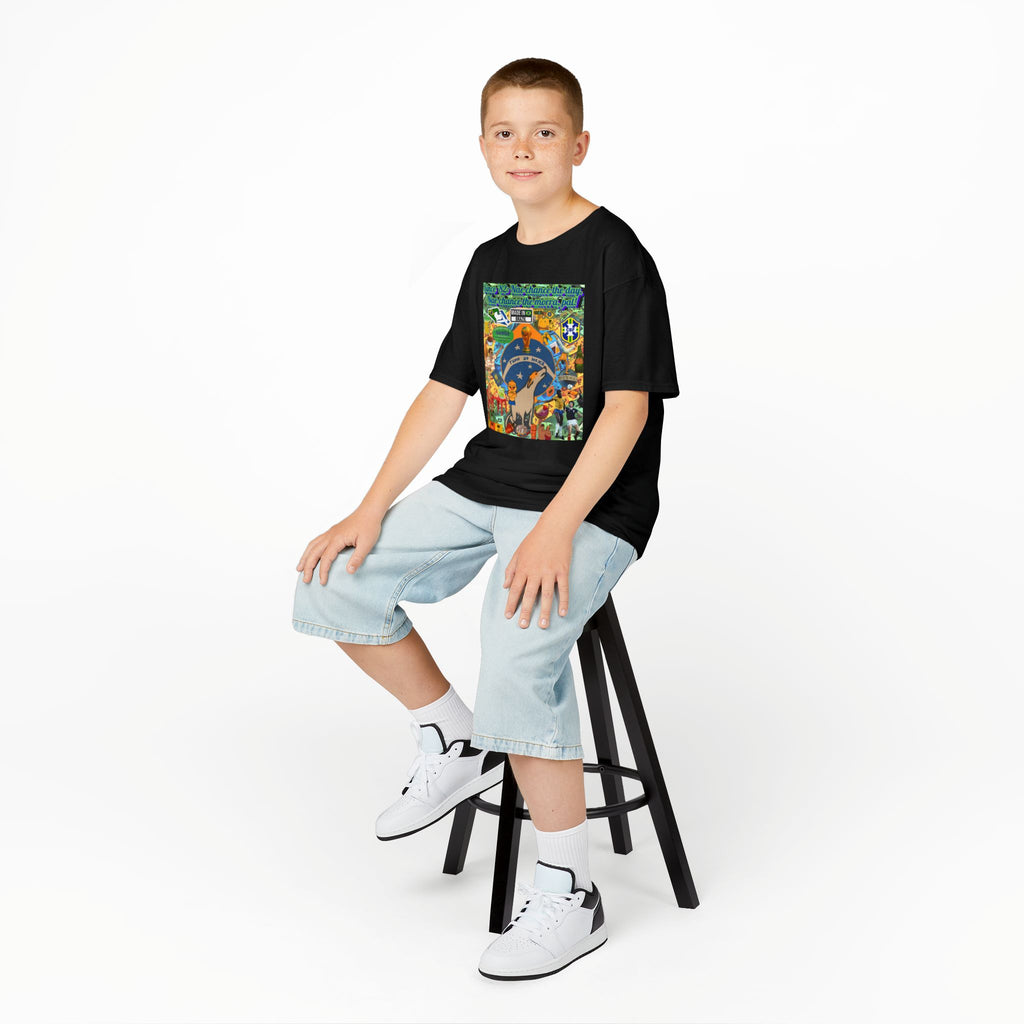 Unisex Kids 100% Algodão- Brasil x Escócia