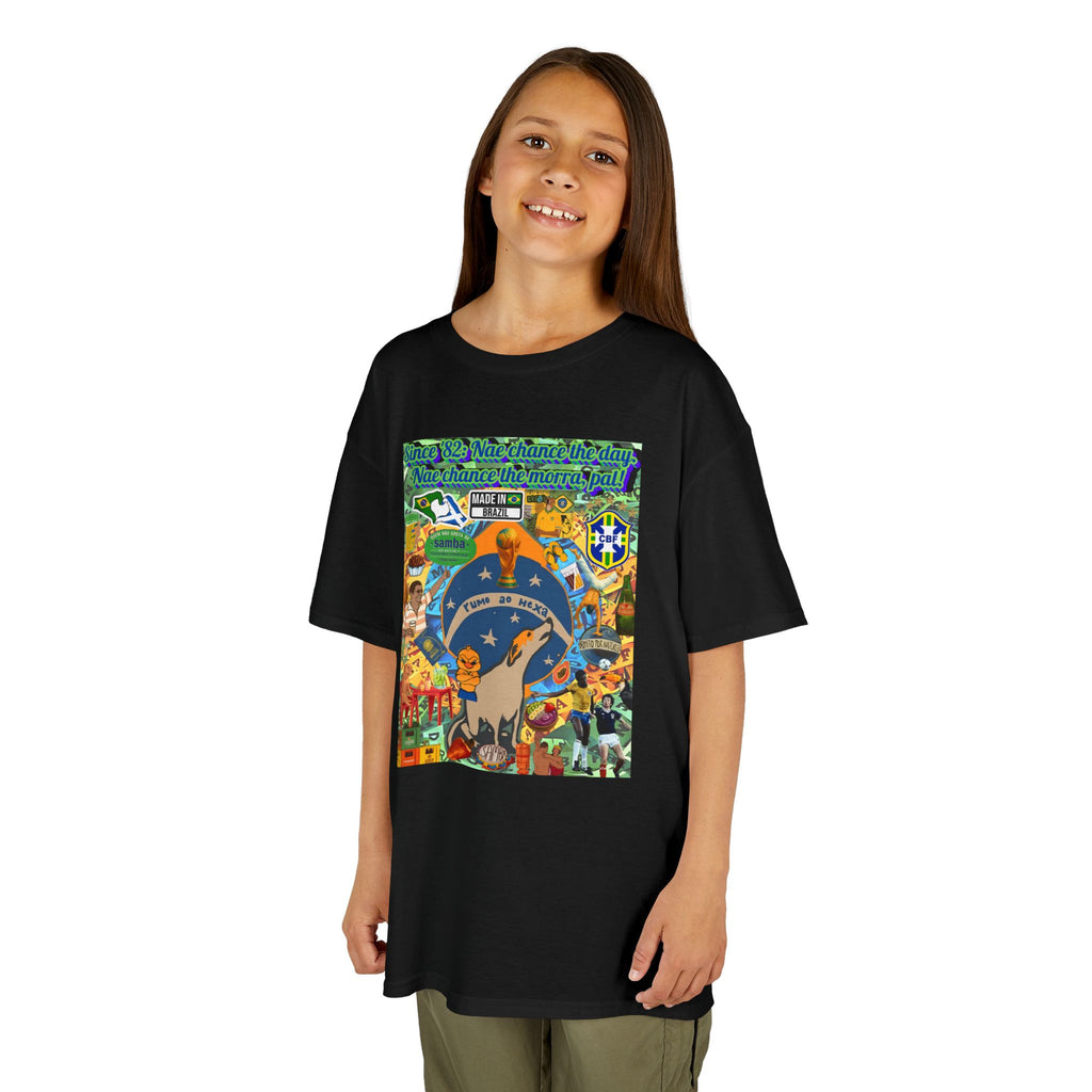 Unisex Kids 100% Algodão- Brasil x Escócia