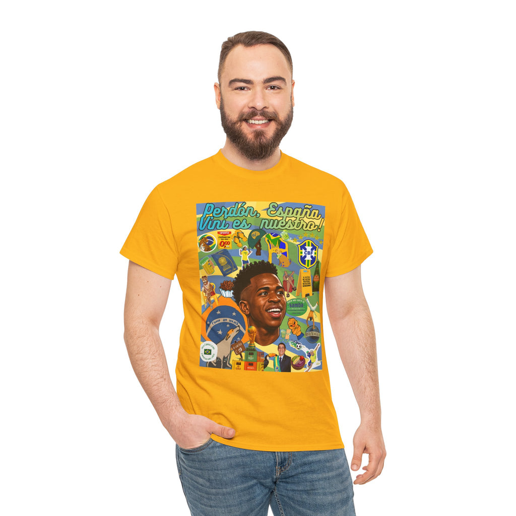 Unisex 100% Algodão OEKO-TEX®  | Brasil x Espanha