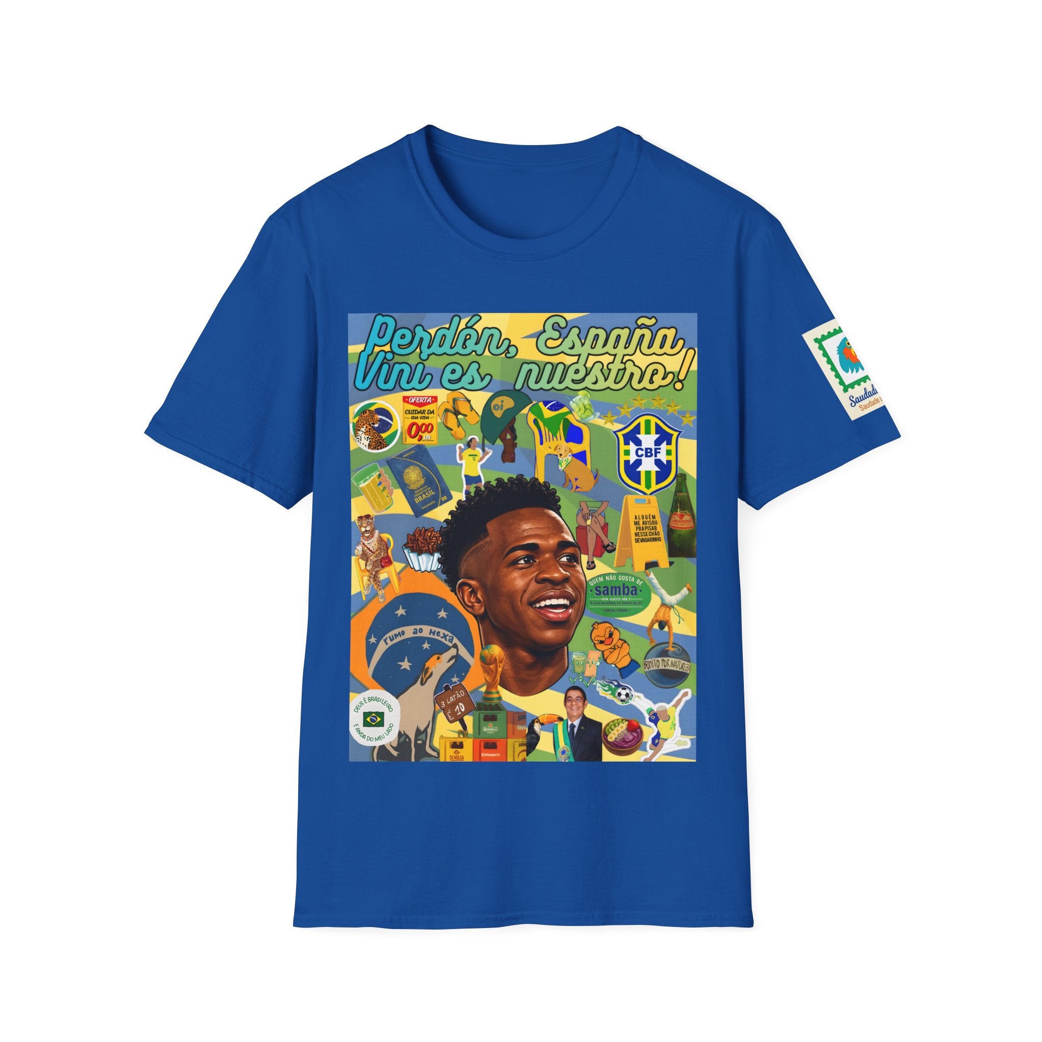 Unisex Graphic T-Shirt | Brasil x Espanha