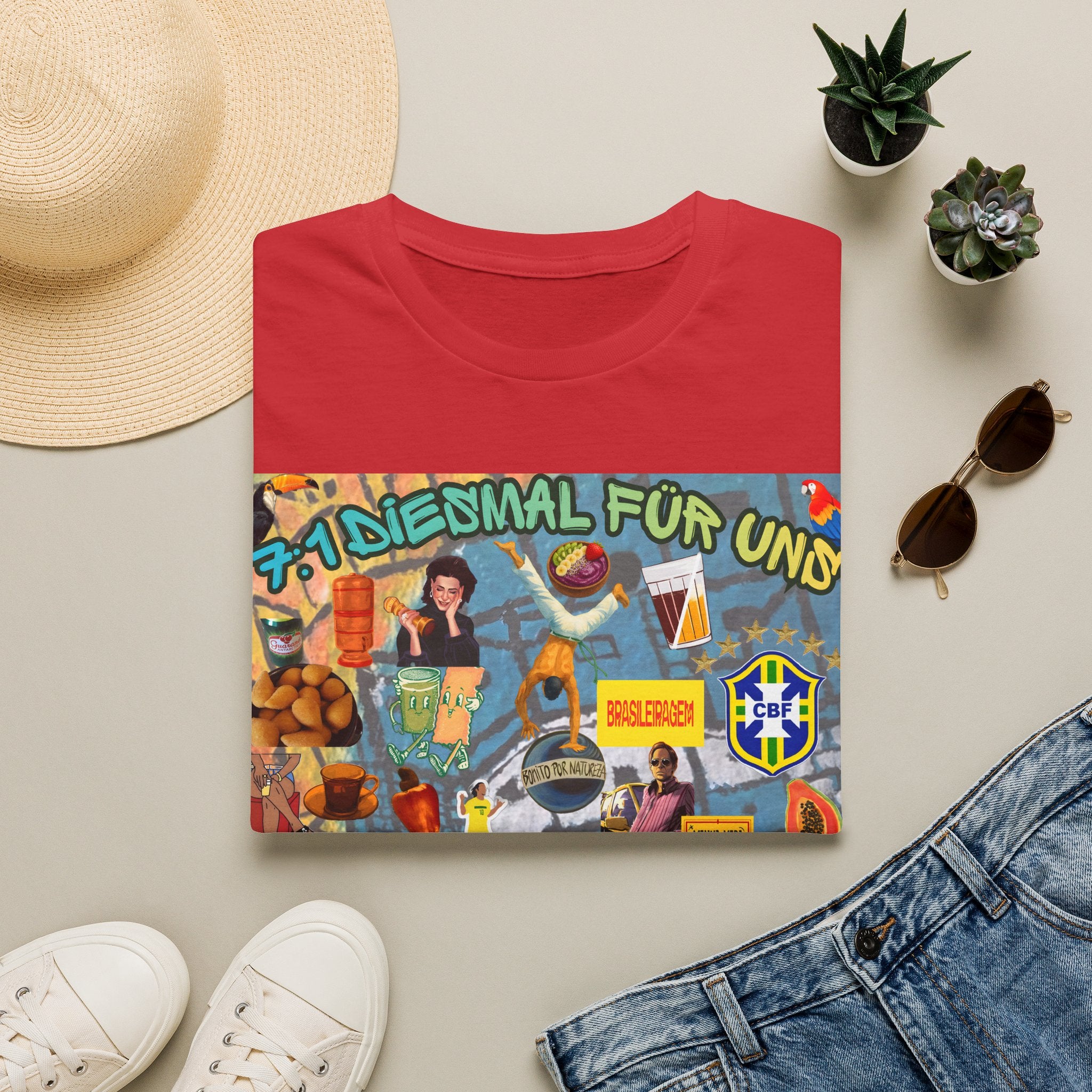 Unisex Graphic T-Shirt | Brasil x Alemanha