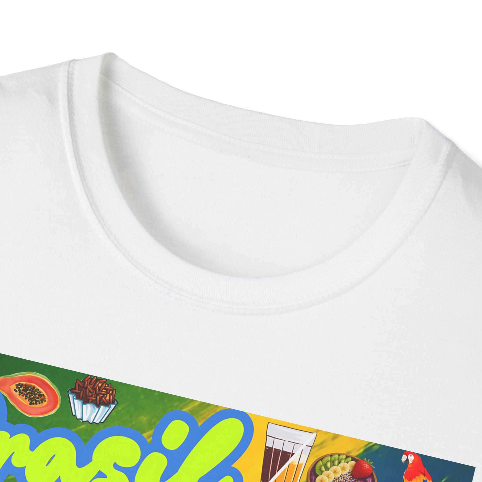 Unisex Graphic T-Shirt | Brasil em qualquer fuso.