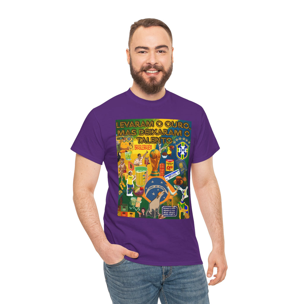 Unisex 100% Algodão OEKO-TEX®  | Brasil x Portugal