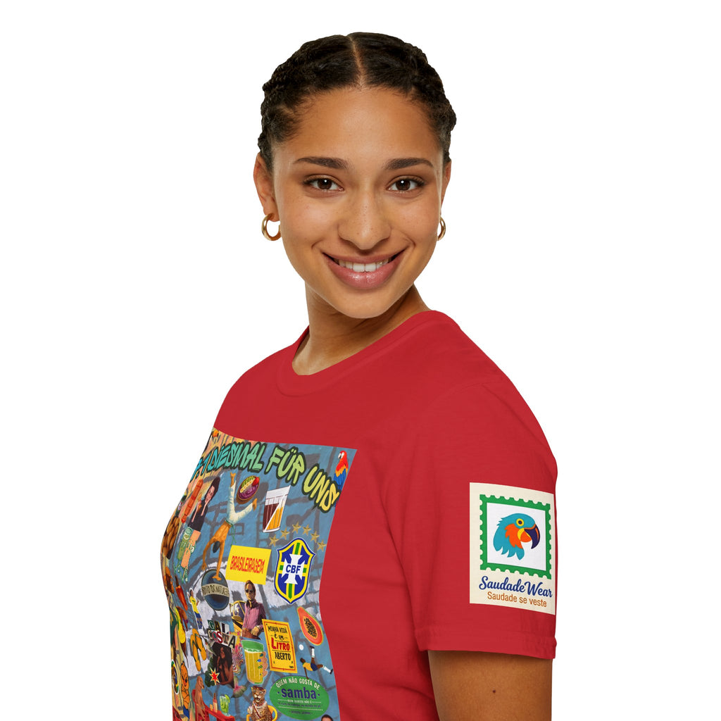 Unisex Graphic T-Shirt | Brasil x Alemanha