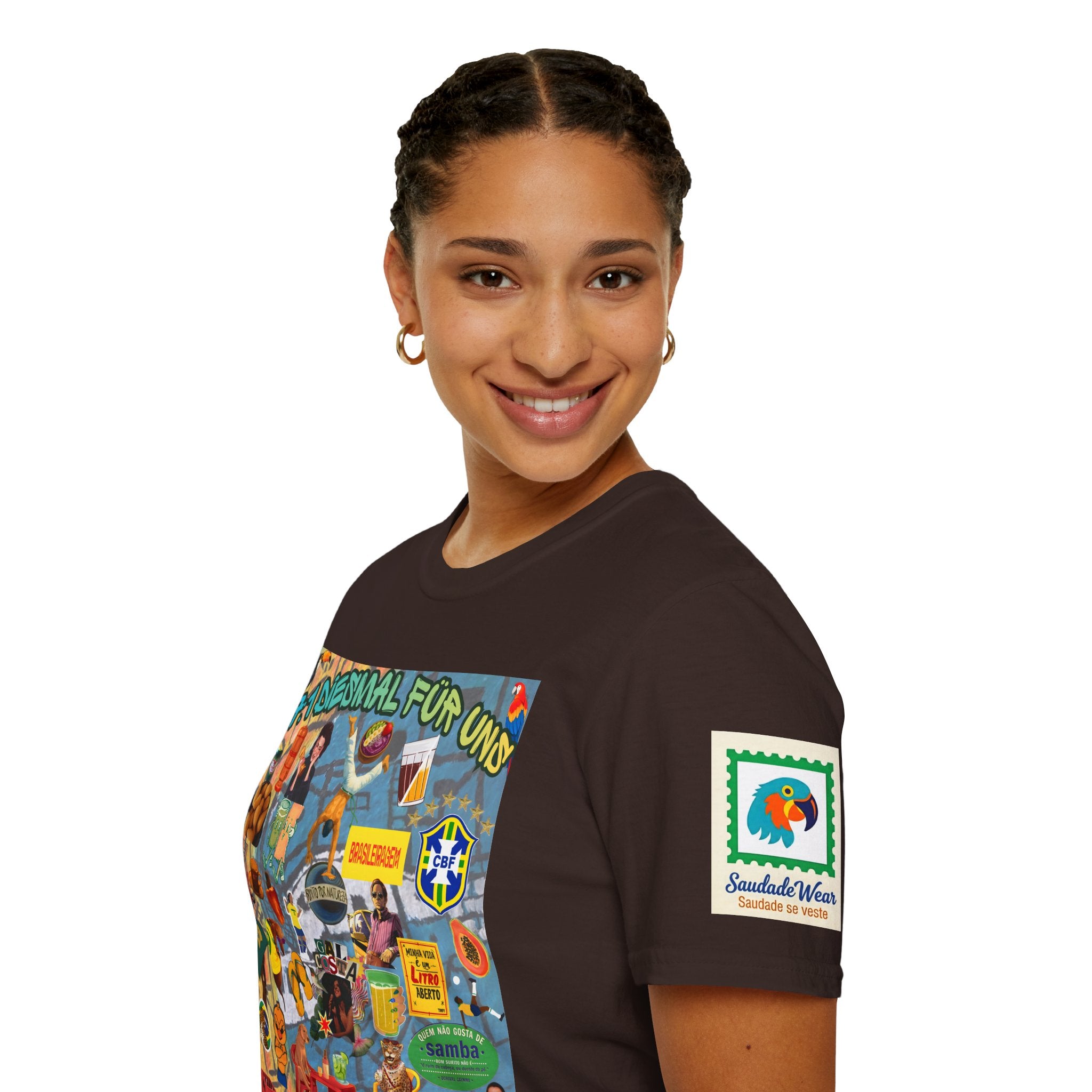 Unisex Graphic T-Shirt | Brasil x Alemanha