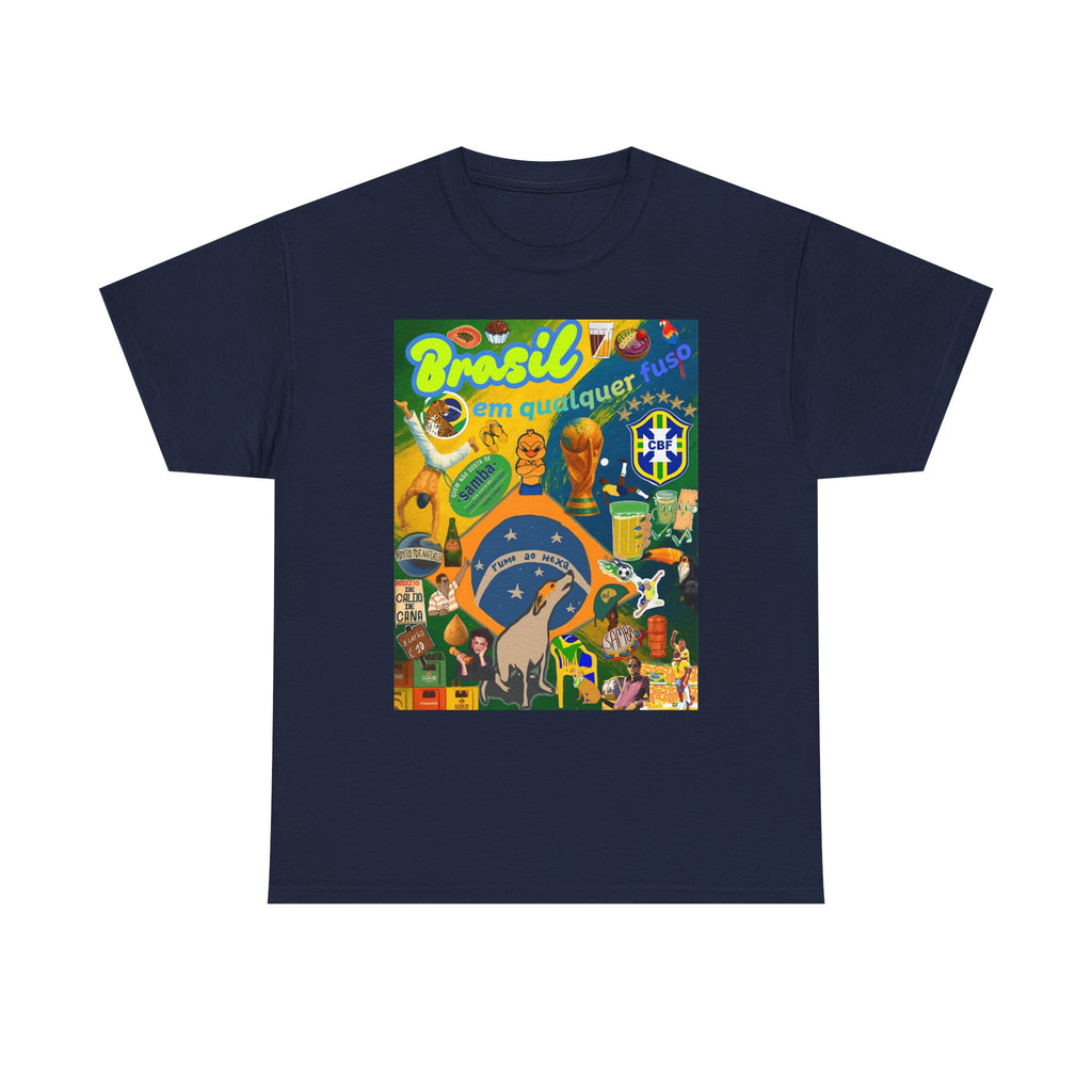 Unisex 100% Algodão OEKO-TEX®  | Brasil em qualquer fuso!