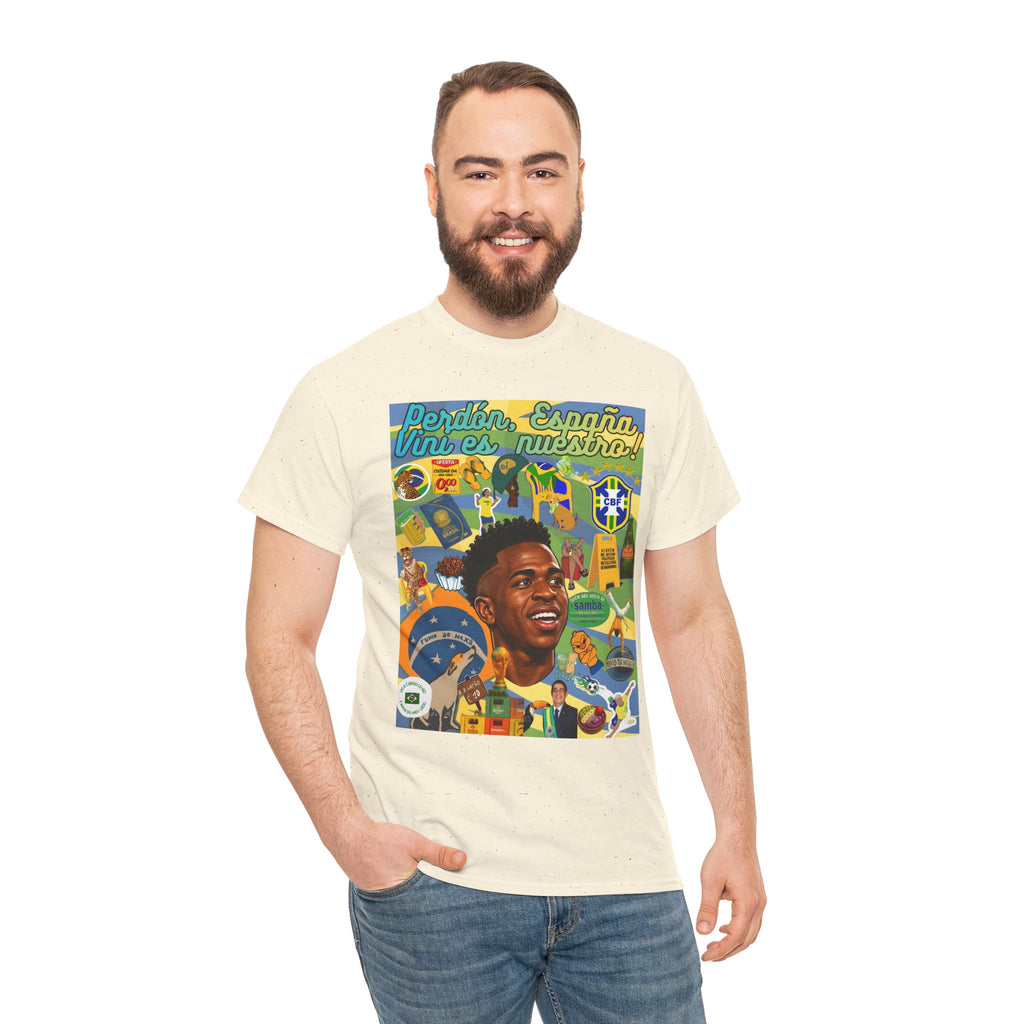 Unisex 100% Algodão OEKO-TEX®  | Brasil x Espanha