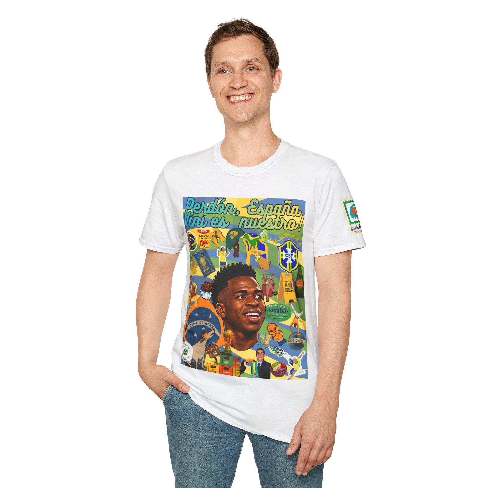 Unisex Graphic T-Shirt | Brasil x Espanha