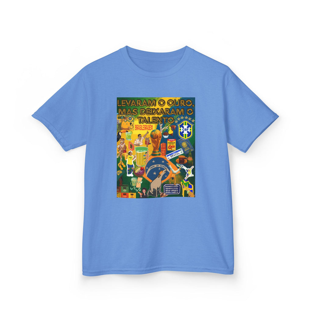 Unisex Kids 100% Algodão | Brasil x Portugal