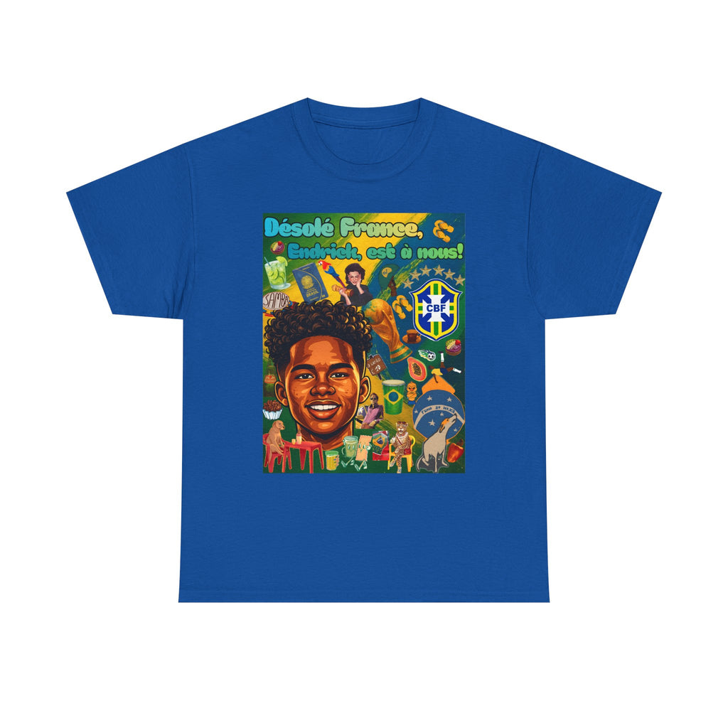 Unisex 100% Algodão OEKO-TEX®  | Brasil x França