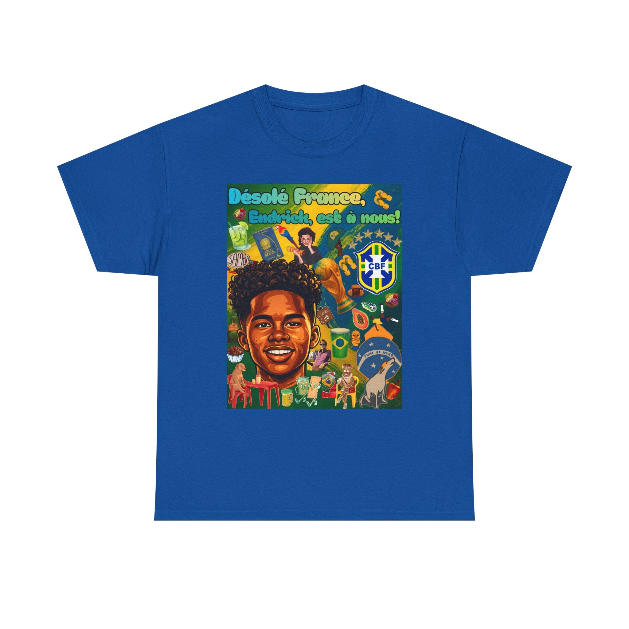 Unisex 100% Algodão OEKO-TEX®  | Brasil x França