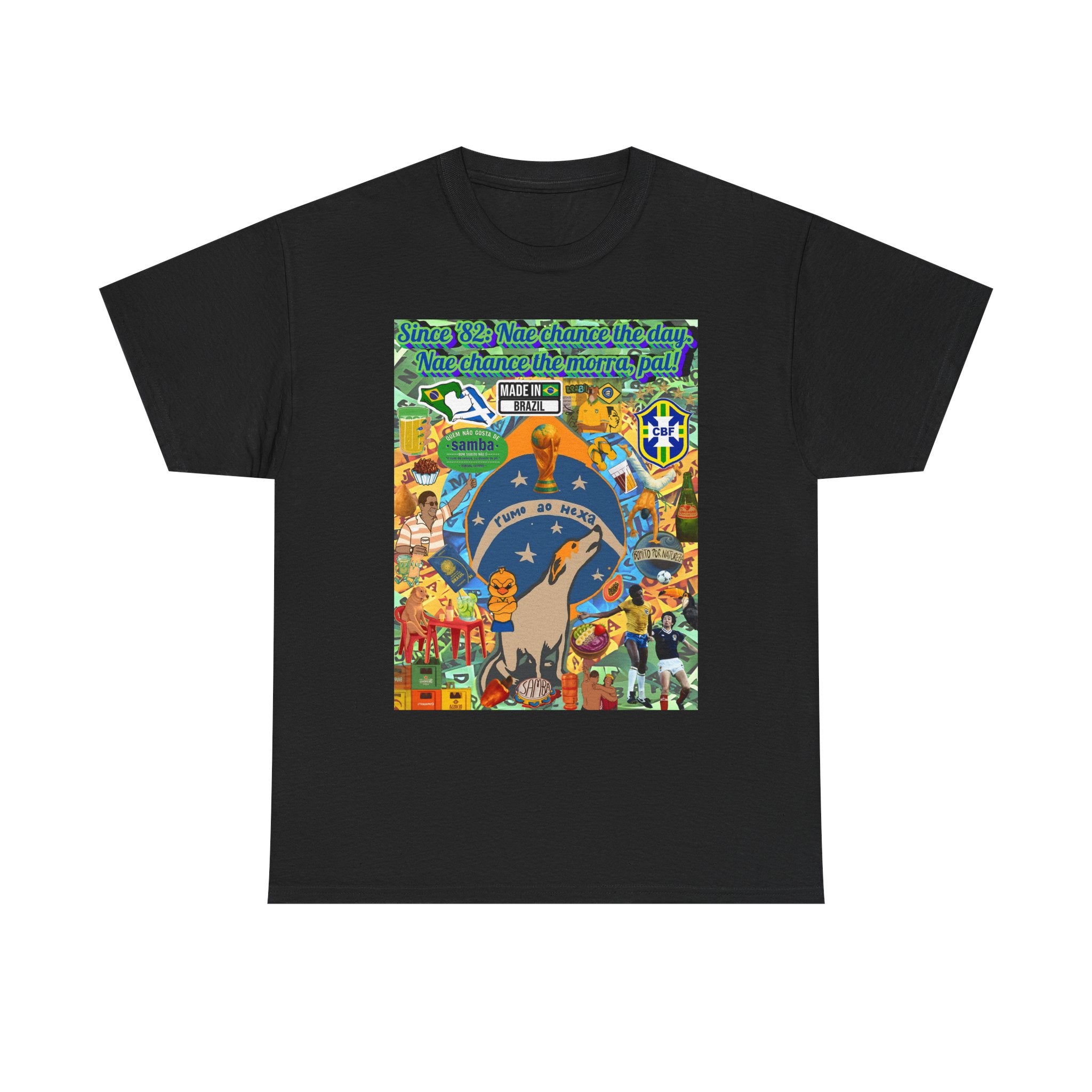 Unisex 100% Algodão OEKO-TEX® | Brasil x Escócia