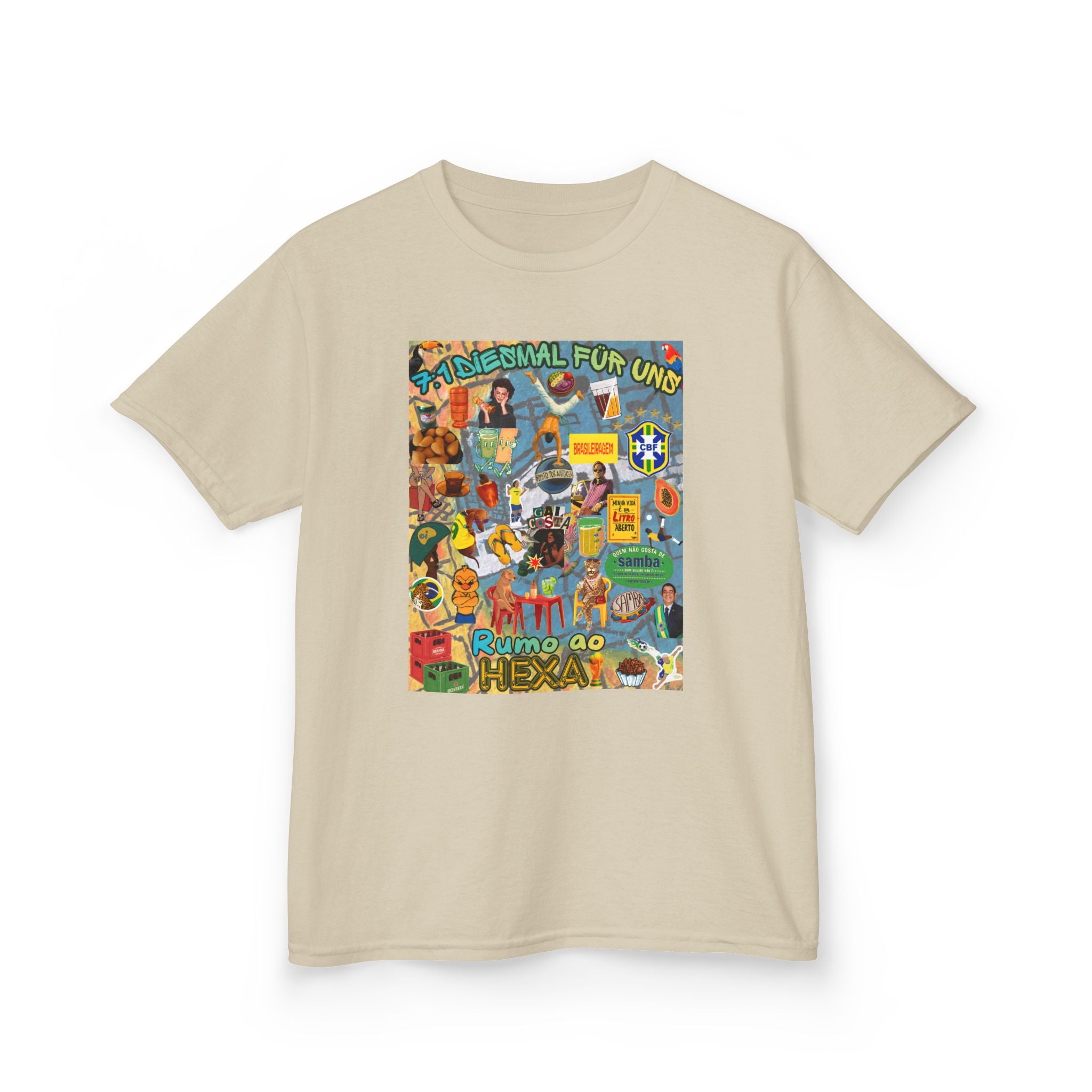 Unisex Kids 100% Algodão | Brasil x Alemanha