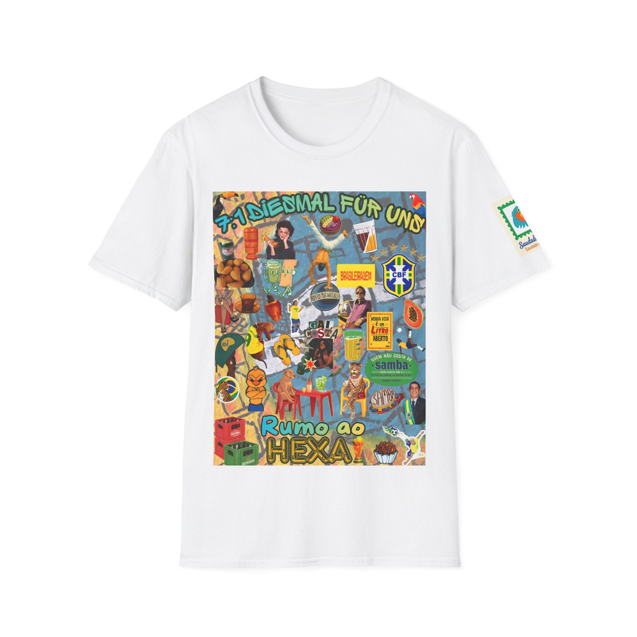 Unisex Graphic T-Shirt | Brasil x Alemanha