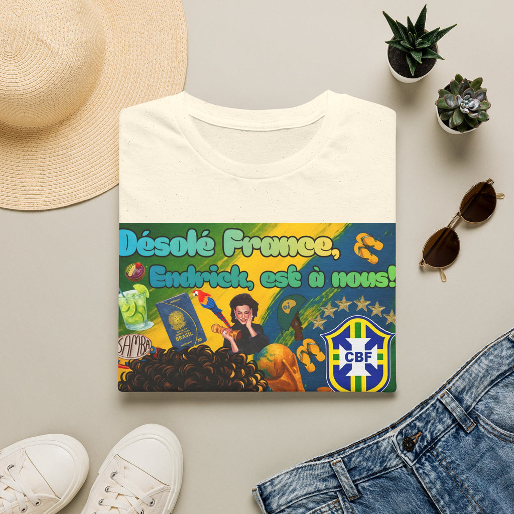 Unisex Graphic T-Shirt | Brasil x França