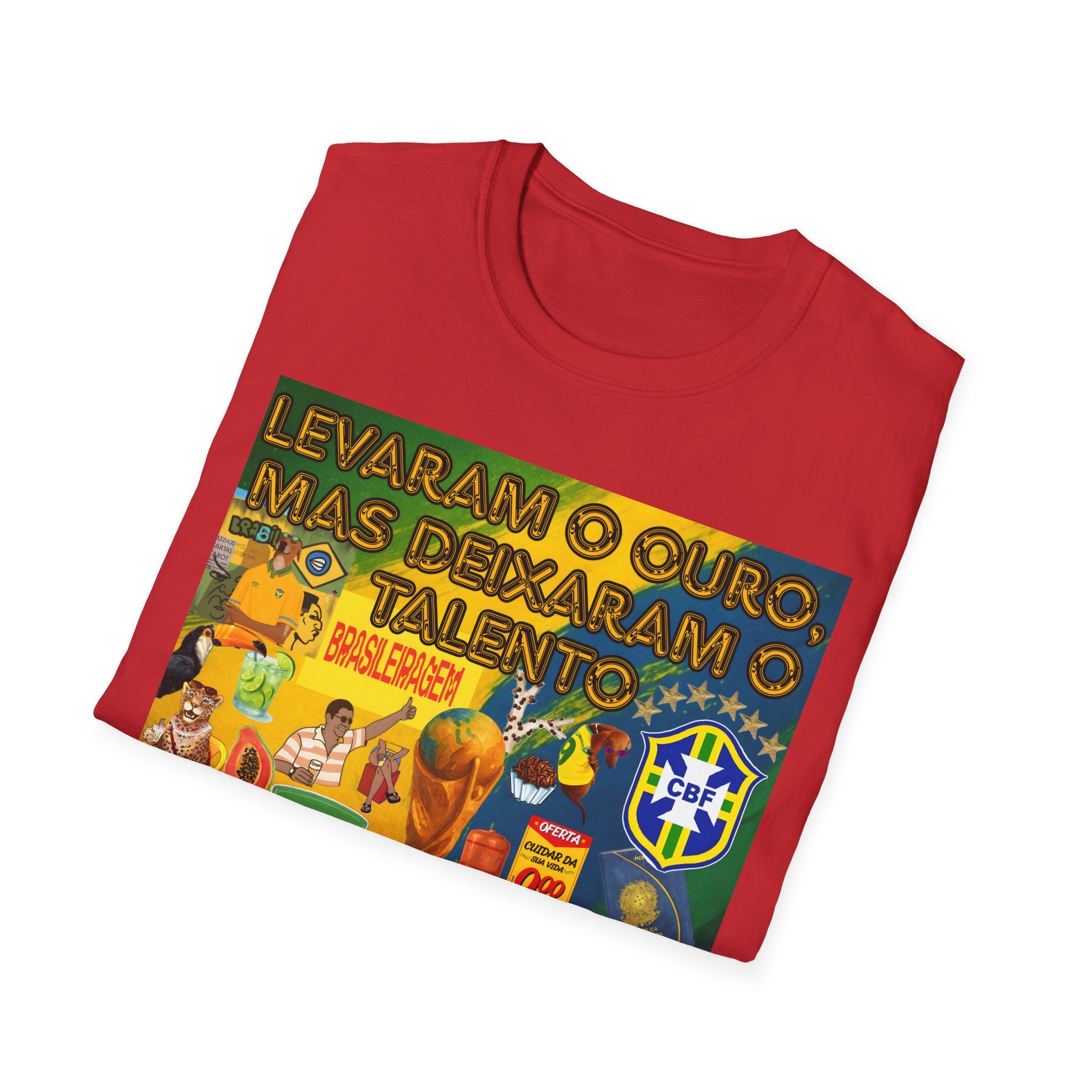 Unisex Graphic T-Shirt | Brasil x Portugal