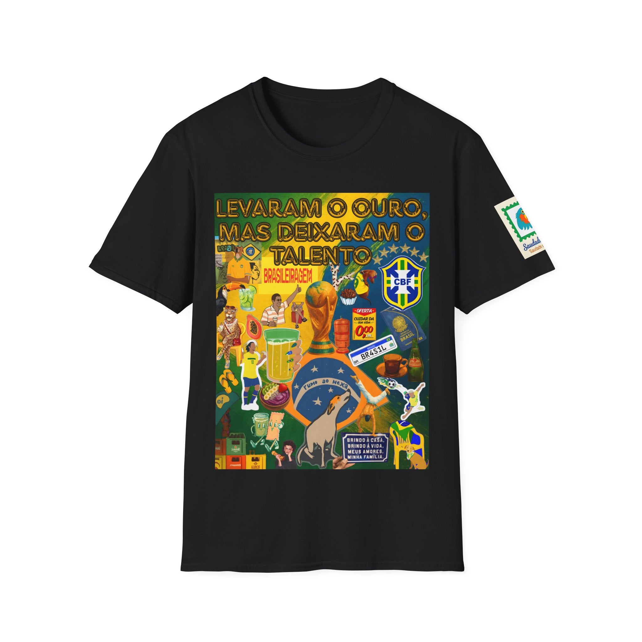 Unisex Graphic T-Shirt | Brasil x Portugal