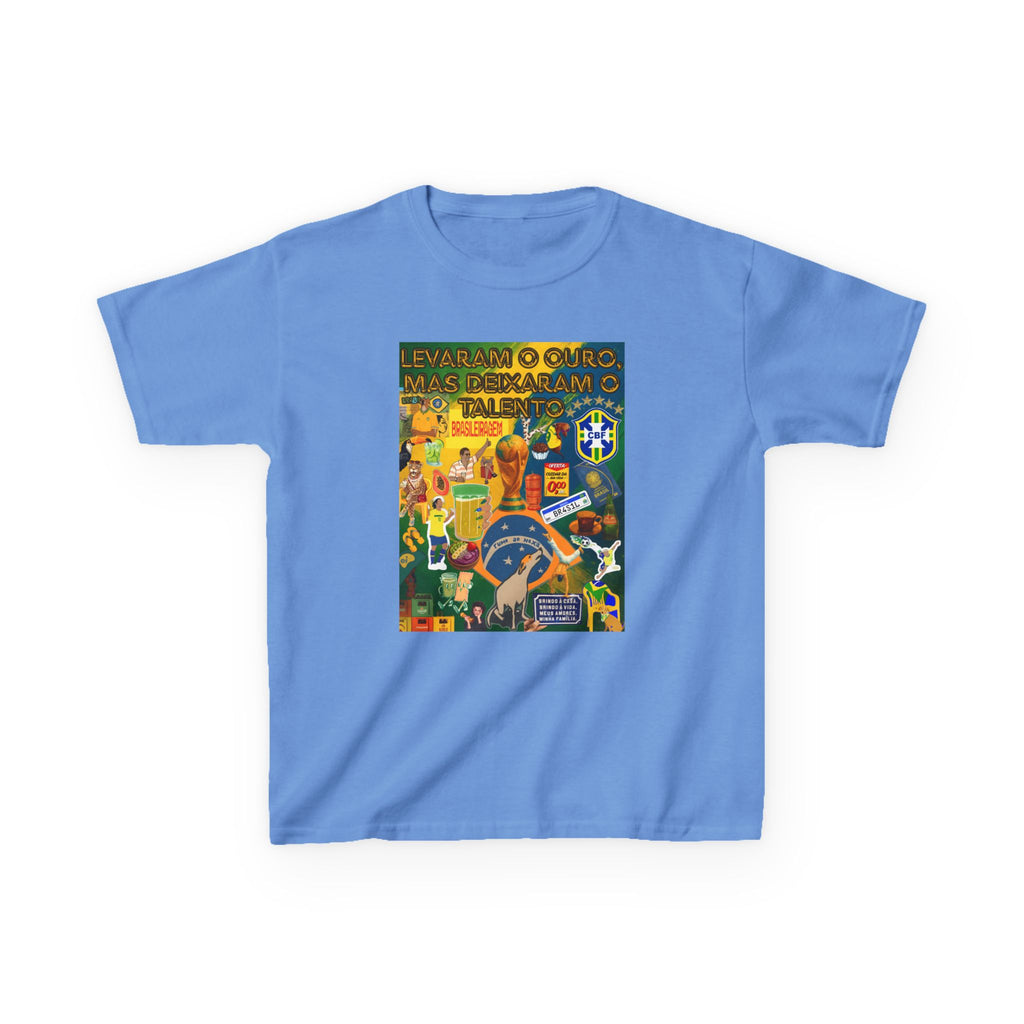 Unisex Kids 100% Algodão | Brasil x Portugal