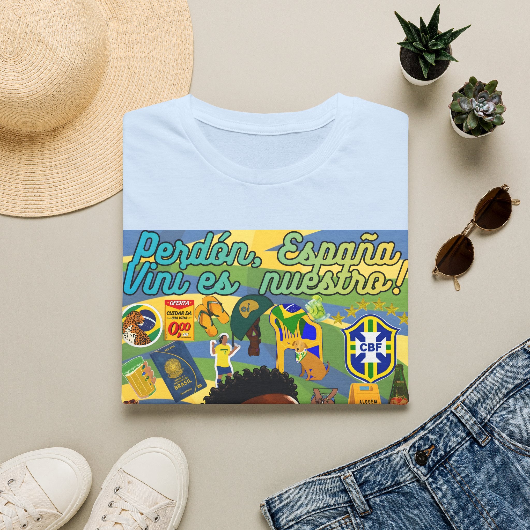 Unisex Graphic T-Shirt | Brasil x Espanha