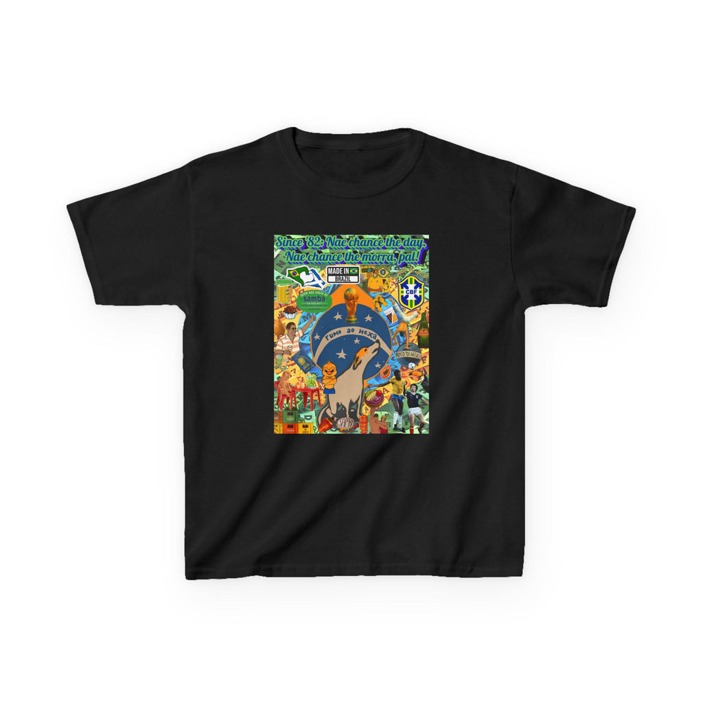 Unisex Kids 100% Algodão- Brasil x Escócia
