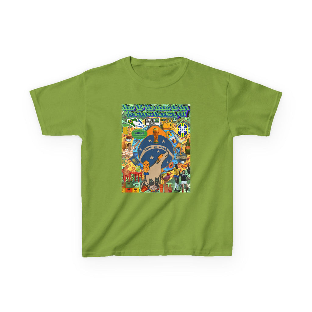 Unisex Kids 100% Algodão- Brasil x Escócia