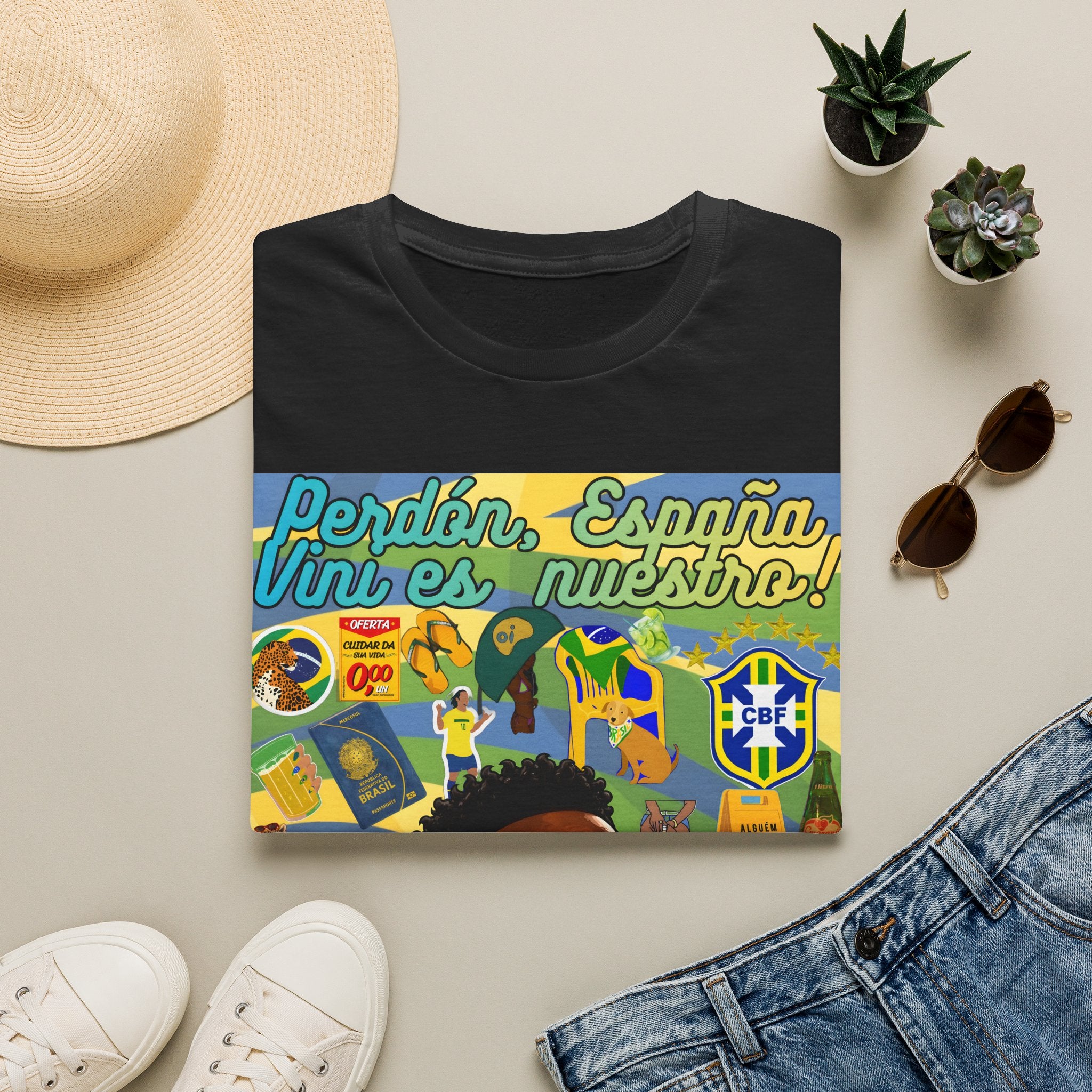 Unisex Graphic T-Shirt | Brasil x Espanha