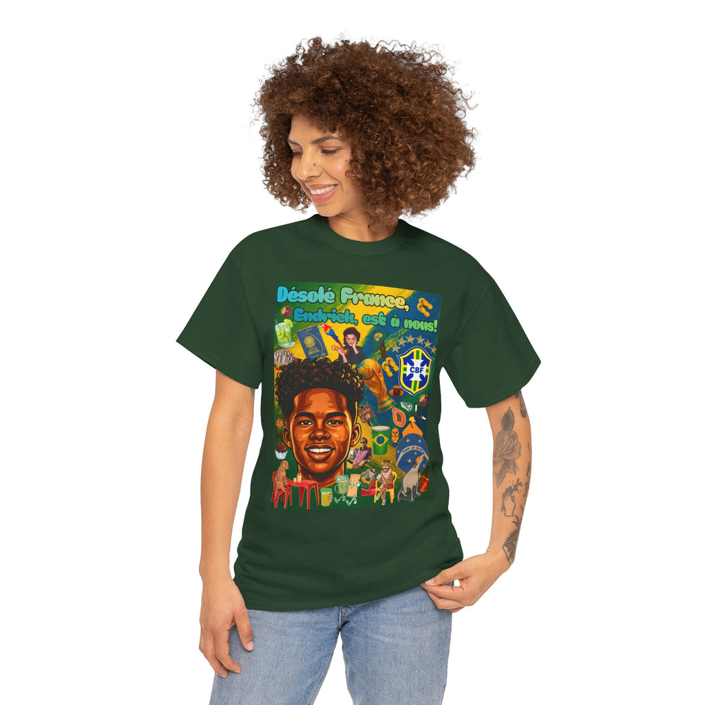 Unisex 100% Algodão OEKO-TEX®  | Brasil x França