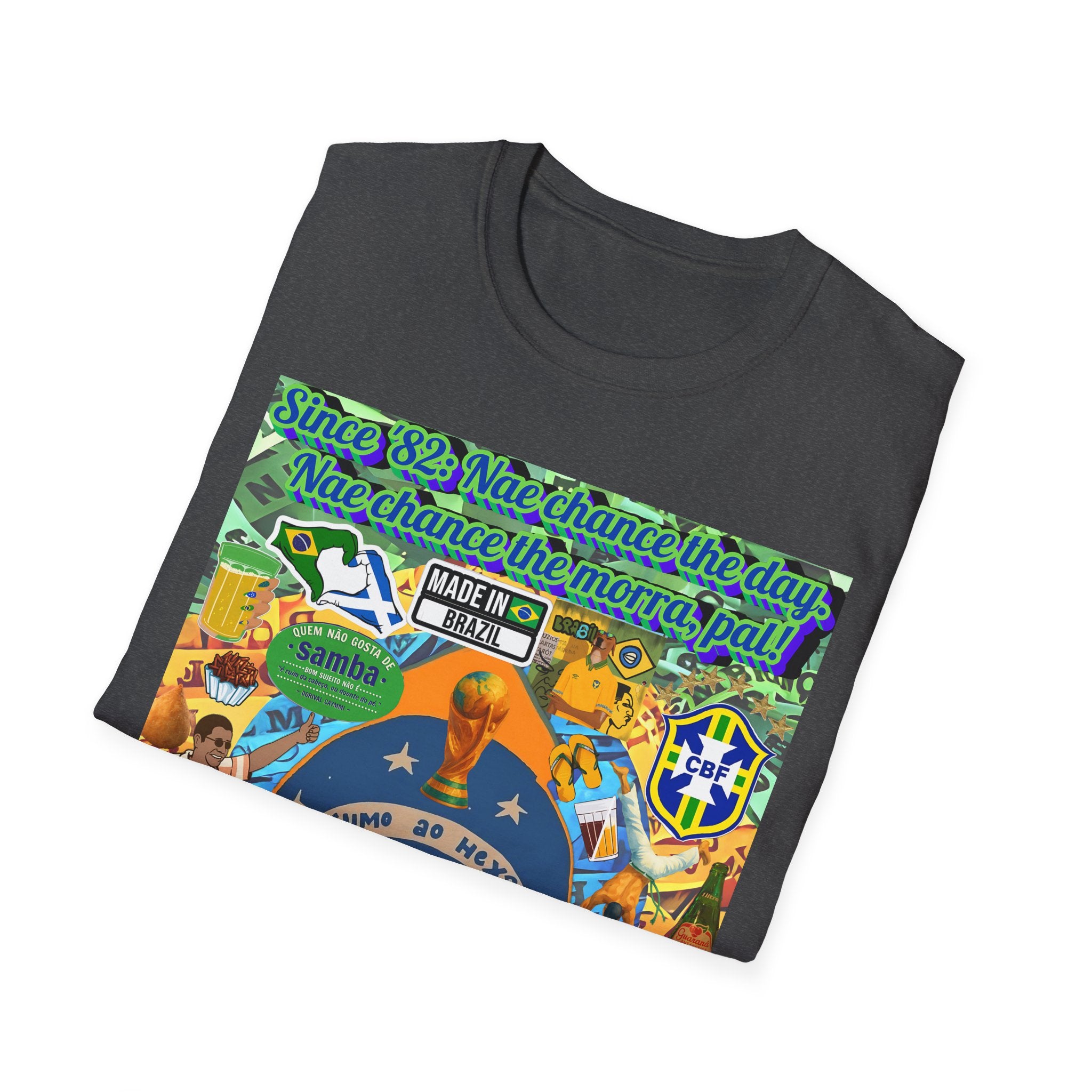 Unisex Graphic T-Shirt | Brasil x Escócia